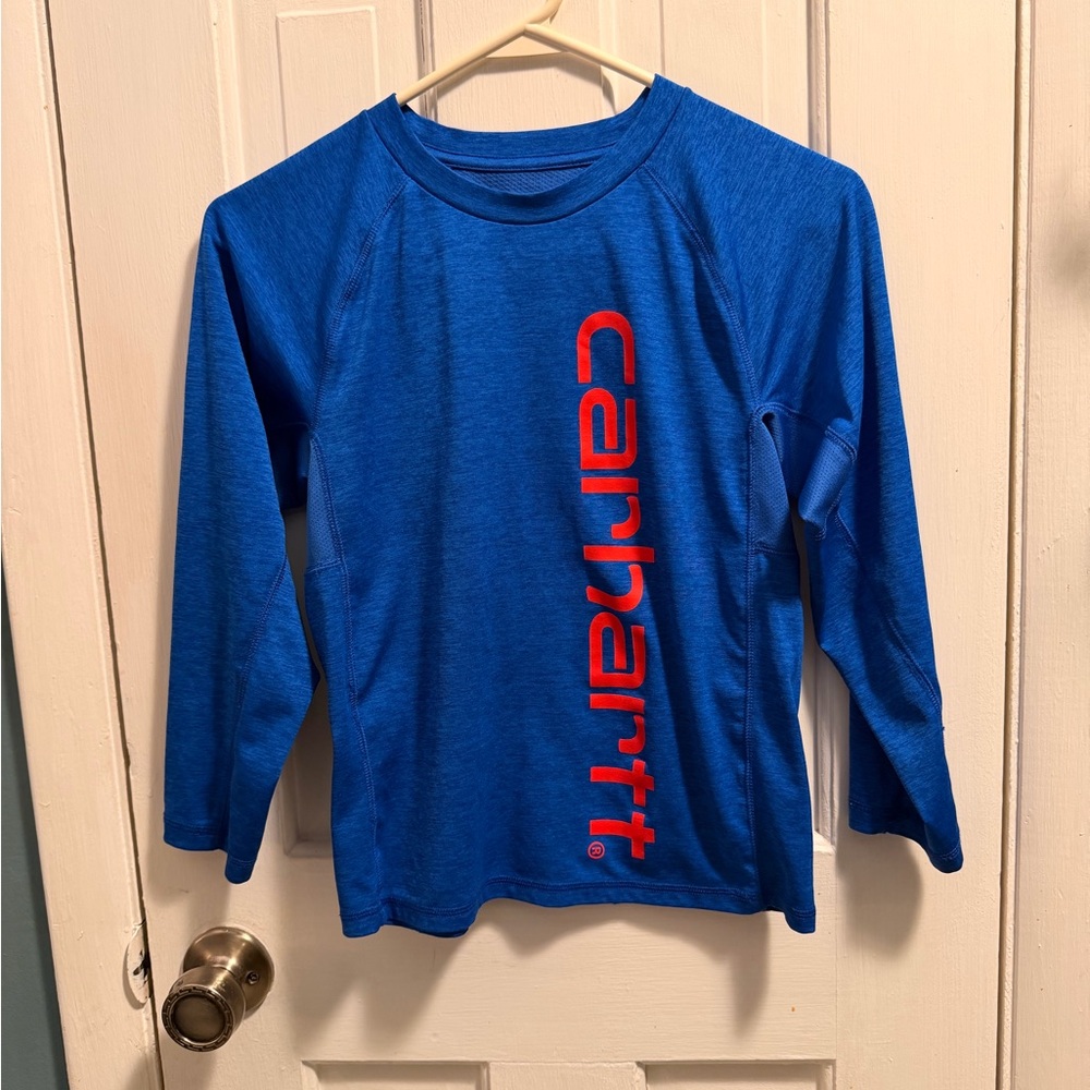 Carhartt Kids Royal Blue Long Sleeve Tee